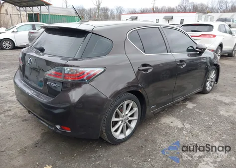 2011 Lexus Ct 200H Premium z USA, uszkodzony, nr VIN JTHKD5BH5B2026225